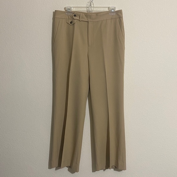 NWOT POLO Ralph Lauren Vintage Classic Dress Pants w Wide-Leg Size 8 - Picture 3 of 10